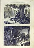 CHRISTMAS DAY AUSTRALIAN GOLD-DIGGING DIGGERS 1873