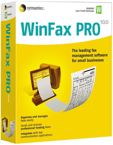 Software: Symantec WinFax Pro 10.02   10 User