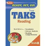 Texas TAKS 8th Grade Reading (REA) - The Best Test Prep for the TAKS (Test Preps) book cover