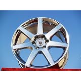 Cadillac CTS-V: Set of 4 genuine factory 18inch chrome wheels by L.A. Wheel and Tire