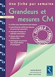 Grandeurs et mesures CM