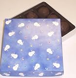 Scott's Cakes Vanilla Fudge Truffles 1/2 lb. Snowman Box