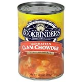 Review Bookbinder's  / Bookbinders Manhattan Clam Chowder, 10.5-Ounce Cans (Pack of 12)