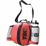 Original Ball Bag NBA Embossed Logo Ball Bag & NBA Water Bottle NBA Logo Bags