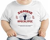 Zombie apocalypse オーガニックベビーTシャツ 12 - 18 Months