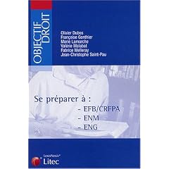 Se pr�parer � : EFB/CRFPA - ENM - ENG