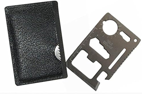 2pcs In Pack Multi- Function Credit Card Size Survival Pocket Tool 10 kinds Function