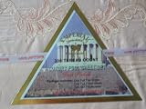 Full Size Peach Color 300 Thread Count Egyptian Cotton Embroidered Sheet Set