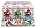Nintendo Zelda Link, Donkey Kong, Super Mario Ultra Klik Candy Dispenser 12 Pack Assortment Case