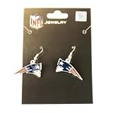 New England Patriots Dangle Earrings