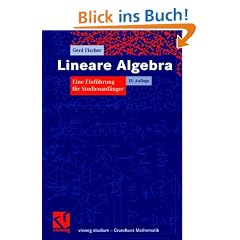 Lineare Algebra: Eine Einf�hrung f�r Studienanf�nger (vieweg studium; Grundkurs Mathematik)