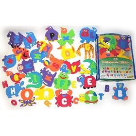 Spell 'n Fun Animals w Alphabet Foam Puzzle by 
