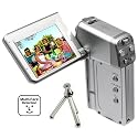 SVP HDDV-1500-Sil 11MP Max 2.4-inch LCD Digital Video Camcorder with Face detection & Image Stabilization + FREE Tripod