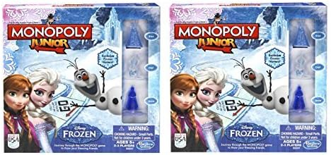 Monopoly Junior Game Frozen Edition (Twin Pack)