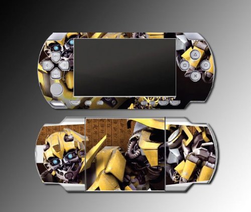 Transformers Bumblebee Movie Game Vinyl Decal Skin Protector Cover #16 for Sony PSP Playstation Portable 1000