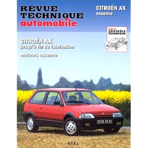 RTA 478 5, Citro�n AX, tous mod�les Essence
