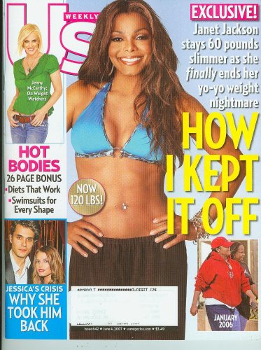 US Weekly June 4 2007 - Janet Jackson, Jenny McCarthy, Hot Bodies, and more (Issue 642)