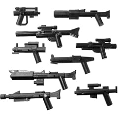 LEGO� STAR WARS&trade; / Little Arms Waffenset mit 9 verschiedenen Blastern / Gewehren #M4