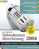 Eigenschaften Franzis Buch & Software Verlag  / Nebenkostenabrechnung für Vermieter 2004