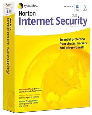 Norton Internet Security for Mac 2.0 Canadian