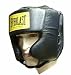 Sport & Fitness : Everlast Kopfschutz, Leder, schwarz/rot