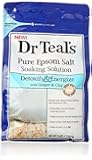 Dr. Teal's Salt, Detox, 3 Pound