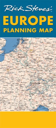 City Travel Guides Discounted  Books : Rick Steves' Europe Planning Map