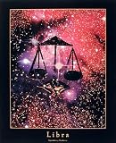 5160YPGKK4L. SL160  Zodiac Sign LIBRA Scales16x20 16x20 Art Print