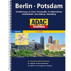 ADAC Stadtatlas Berlin, Potsdam: Brandenburg a.d. Havel, Eberswalde, Frankfurt (Oder), Luckenwalde, Oranienburg, Strausberg. Insgesamt 86 St�dte und ... CityPilot und Ausflugskarten, GPS-genau