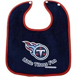 Tennessee Titans 2-Tone Snap Baby Bib