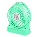 Magicooler Mini Fan Pocket Size 4-inch Vanes 3 Speeds Electric Portable Mini fan Desktop Fan Battery/ USB Powered Laptop PC Mute Cooler Cooling Operated Cool Cooler Fan Beat Heatwaves Pefect For Outdoor /Hiking/ Camping /Daily use (GREEN)