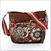 Oilily Tasche Power Flower - S Shoulder Graphic Flower braun +++ OL10W39BN
