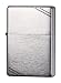 The Zippo Vintage with Slashes Brushed Chrome Pocket Lighter