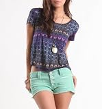 Nollie Womens Fly Away Print Tee