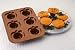 Chicago Metallic 6-Cup Nonstick Pumpkin Cupcake Pan
