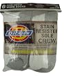 Dickies Men's Stain Resister Sole Crew Sock (6 pair)