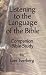 Books : Listening to the Language of the Bible Companion Bible Study