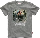Produkt-Bild: Lego Wear Jungen T-Shirt 13478 TERRY 410 - T-SHIRT S/S, Gr. 128, grau (912 GREY MELANGE)