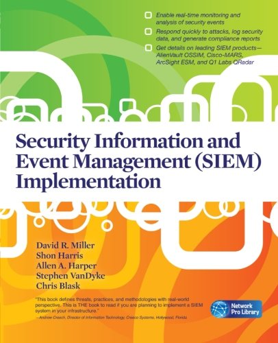 Security Information and Event Management (SIEM) Implementation (Network Pro Library)