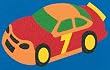 RACE CAR PUZZLE 22 PIECES