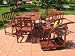Outdoor Living : 9pc Outdoor Patio Dining Furniture Set