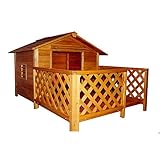 Merry Pet The Mansion Wood Pet House, Large