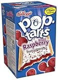 Kellogg's Pop-Tarts Frosted Raspberry, 8-Count Boxes (Pack of 12)