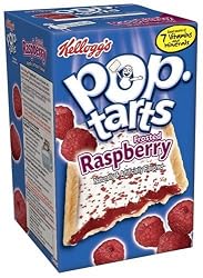 Pop-Tarts, Frosted Raspberry, 8-Count Tarts (Pack of 12)