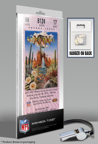 Super Bowl XXX (30) Mini-Mega Ticket