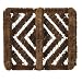 Bacova Guild 12x14-Inch Boot Scraper Mat