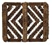 Bacova Guild 12x14-Inch Boot Scraper Mat