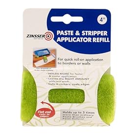 Zinsser 98004 4-Inch Paste & Stripper Applicator Refill