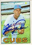 Ferguson Jenkins Chicago Cubs #333 1967 Topps Autographed Baseball Card