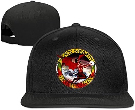 Hot Snapback Sun Caps 2016 Black Sabbath Tour Logo Special Hip-hop Hats Black